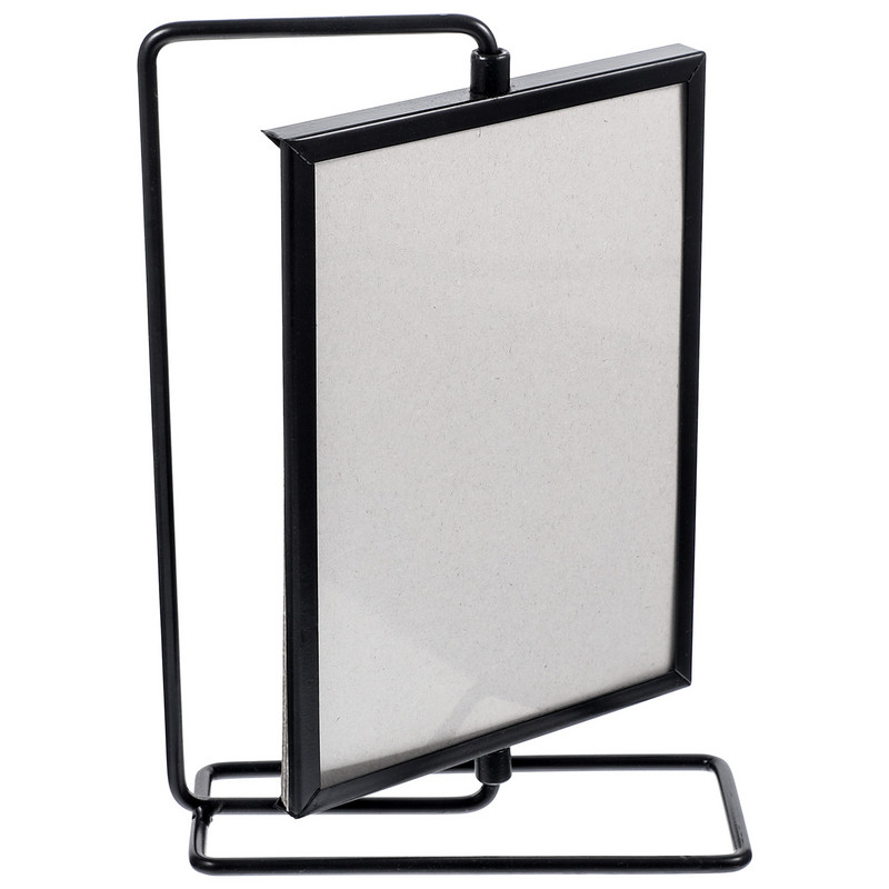 Kūrybingas besisukantis nuotraukų rėmelių festivalis Kalėdų paveikslėlis Vintažinis auksinis laikiklis Namų apyvokos dekoras Stalviršio kvadratas