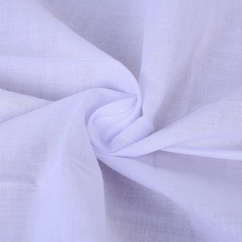 6 бр. Мъжки бели носни кърпички 100% памук Квадратни супер меки миещи се халки Хавлиени кърпи Квадратни джобове 40x40 см