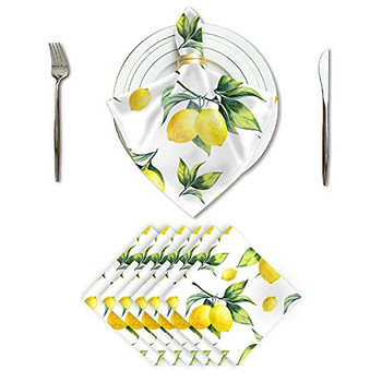 1 ΤΕΜ. Lovely Lemon Ανανάς Χαριτωμένα φρούτα Χαρτοπετσέτες Χαρτοπετσέτες για διακόσμηση και προμήθειες πάρτι γενεθλίων
