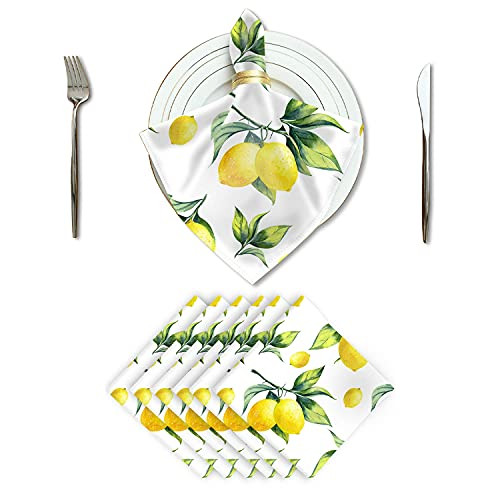 1Gb Jauki citronu ananāsi Jauki augļi Papīra salvetes Papīra dvieļi dzimšanas dienas ballīšu dekorēšanai un piederumiem