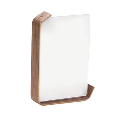 Koka riekstkoka foto rāmis Kalendārs Herbārija displejs Divpusējs akrila foto rāmis personalizēts foto rāmis