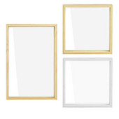 Bērnu mākslas zīmējumu rāmji Caurspīdīgi akrila stikla gleznu rāmji Bērnu mākslas darbu rāmis gleznošanai attēlu displeja mākslas projekts