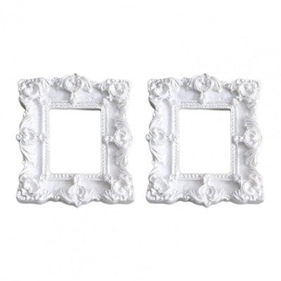 2 tk ilusad väikeses suuruses pildiraamid vanaaegsed lehtede printimisega pildiraamid, ehted, aksessuaarid, dekoratiivsed