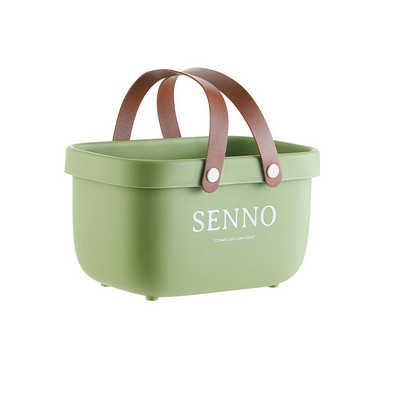 Vannas istabas tualetes piederumu uzglabāšanas grozs Pārnēsājams vannas grozs Studentu vannas grozs Plastmasas vannas grozs Kopmītņu glabāšanas grozs