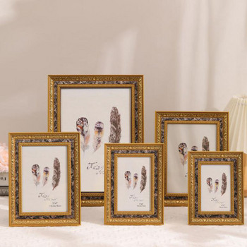 Ανακούφιση κορνίζας από ρητίνη ευρωπαϊκού στιλ 6 ιντσών 7 ιντσών 8 ιντσών Διακοσμητικά επιφάνειας εργασίας Βάση προβολής φωτογραφιών γάμου Υπνοδωμάτιο Hone Decor
