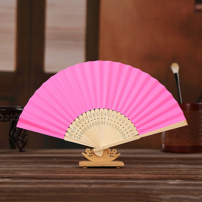 Papīra bambusa saliekams roku ventilators kāzu gravēts vēdeklis Ballīšu dekors Māksla Amatniecība ar rokām apgleznotas ķīniešu deju vēdeklis mājas rotājumi dāvanas