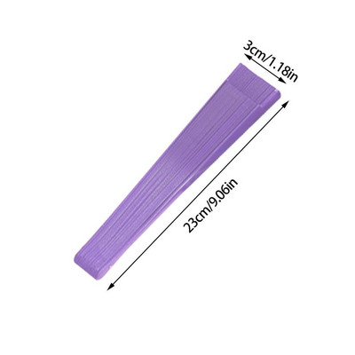 Saliekams vēdeklis sievietēm ķīniešu stila rokas ventilators klasisks vienkrāsains deju ventilatora rekvizīti Eleganta ventilatora mājas dekorēšanaGlezniecība Mājas dekorēšana