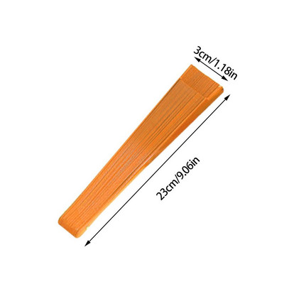 Saliekams vēdeklis sievietēm ķīniešu stila rokas ventilators klasisks vienkrāsains deju ventilatora rekvizīti Eleganta ventilatora mājas dekorēšanaGlezniecība Mājas dekorēšana