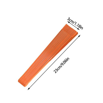 Saliekams vēdeklis sievietēm ķīniešu stila rokas ventilators klasisks vienkrāsains deju ventilatora rekvizīti Eleganta ventilatora mājas dekorēšanaGlezniecība Mājas dekorēšana