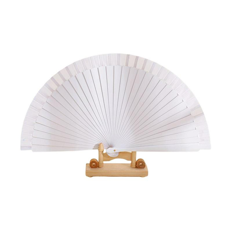 Saliekams vēdeklis sievietēm ķīniešu stila rokas ventilators klasisks vienkrāsains deju ventilatora rekvizīti Eleganta ventilatora mājas dekorēšanaGlezniecība Mājas dekorēšana