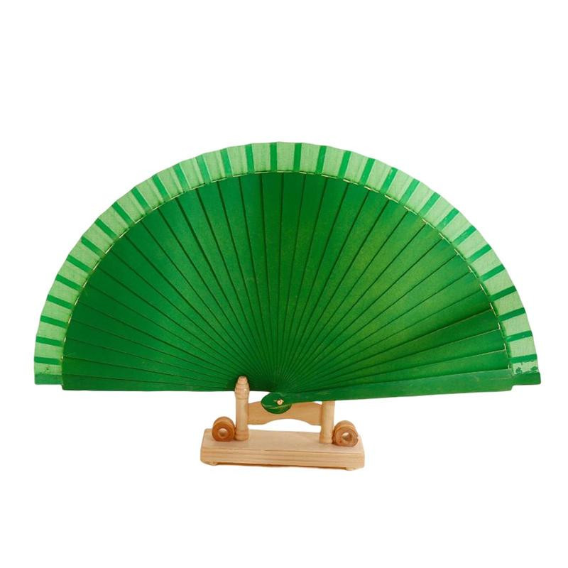 Saliekams vēdeklis sievietēm ķīniešu stila rokas ventilators klasisks vienkrāsains deju ventilatora rekvizīti Eleganta ventilatora mājas dekorēšanaGlezniecība Mājas dekorēšana