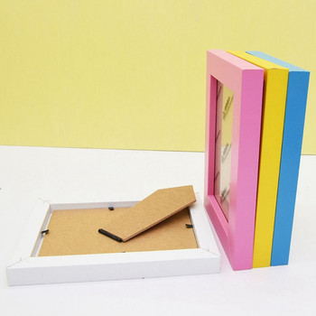 1 ΤΕΜ. Ξύλινη κορνίζα Τραπέζι 5 ιντσών Creative Picture Studio Απλή χονδρική Κρεμαστό δώρο γενεθλίων με κορνίζα φωτογραφιών Διακόσμηση σπιτιού