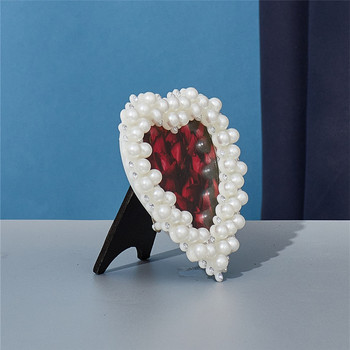 Κορνίζα με μαργαριτάρι διαμάντι σε ιαπωνικό στυλ στρογγυλή ορθογώνια κορνίζα γάμου παιδική κορνίζα γενεθλίων στολίδια διακόσμησης σπιτιού