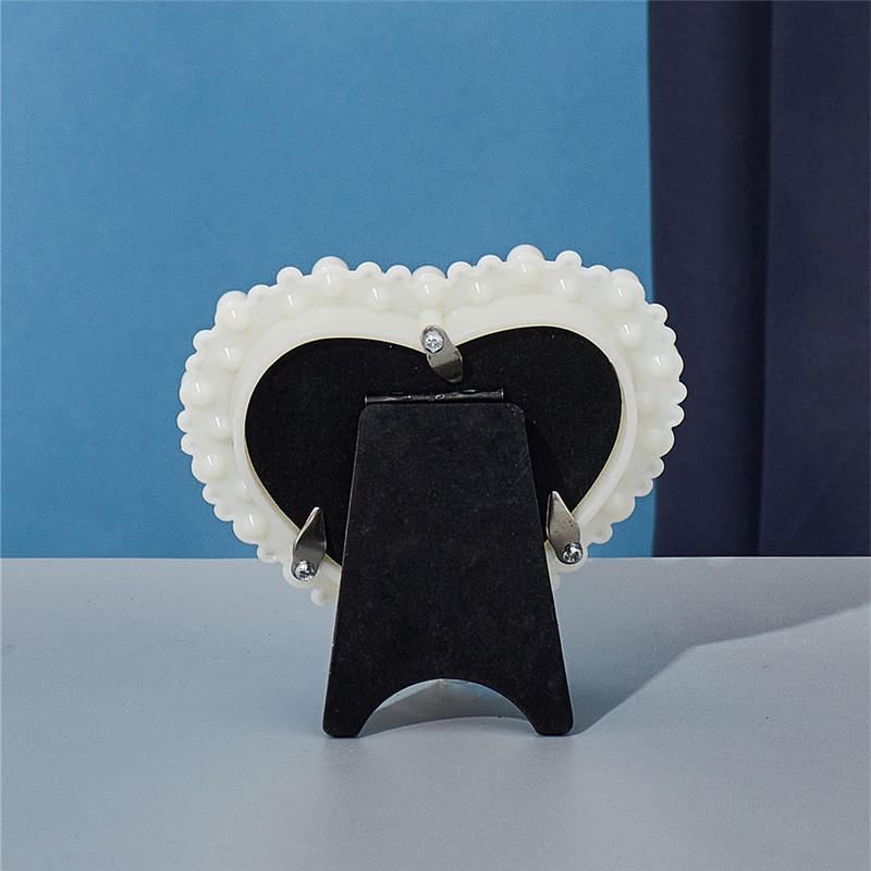 Japāņu stila pērļu dimanta foto rāmis apaļš taisnstūra kāzu rāmis bērnu dzimšanas dienas foto rāmis mājas dekorēšanas rotājumi