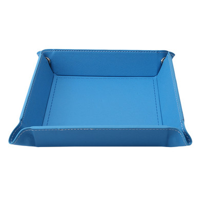 Radošs PU ādas sulainis piekariņi, salokāmi paplāte, saliekama tālruņa atslēgas maka monētu galddatora glabāšana Dažādi kastes tvertnes piederumi