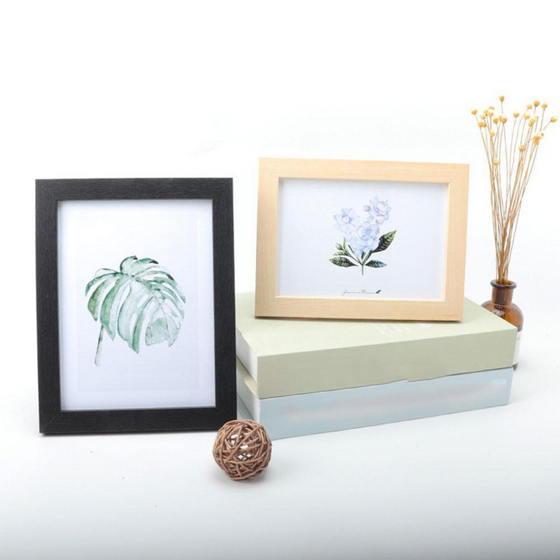 Ξύλινη κορνίζα Τραπέζι 6 ιντσών Α4 Πλαίσιο Κρεμαστό Χονδρικό Στούντιο Φωτογραφία τοίχου Φωτογραφία Απλή Κορνίζα