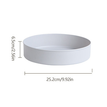 Японска кухненска поставка за подправки 360 градуса въртяща се табла за съхранение на плота Органайзер за козметика за баня 3 цвята