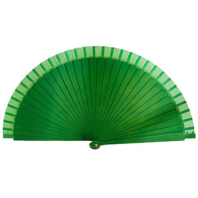 Kiváló összecsukható ventilátor, hosszan tartó kézi ventilátor, sima nyitás/zárás faszárú klasszikus táncos rajongói bemutató kellékek