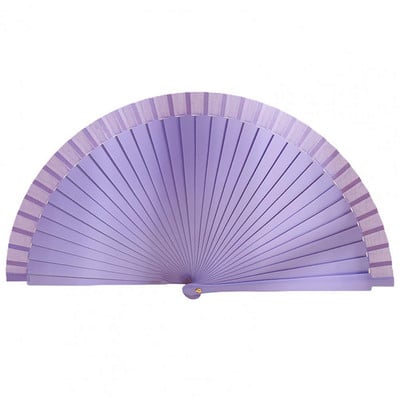 Kiváló összecsukható ventilátor, hosszan tartó kézi ventilátor, sima nyitás/zárás faszárú klasszikus táncos rajongói bemutató kellékek