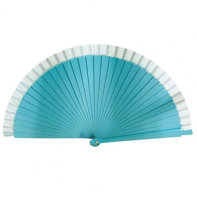 Kiváló összecsukható ventilátor, hosszan tartó kézi ventilátor, sima nyitás/zárás faszárú klasszikus táncos rajongói bemutató kellékek