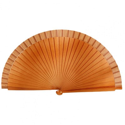 Kiváló összecsukható ventilátor, hosszan tartó kézi ventilátor, sima nyitás/zárás faszárú klasszikus táncos rajongói bemutató kellékek