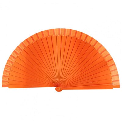 Kiváló összecsukható ventilátor, hosszan tartó kézi ventilátor, sima nyitás/zárás faszárú klasszikus táncos rajongói bemutató kellékek