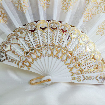 Βεντάλια για πάρτι ισπανικού στιλ Γάμος Μεταξωτός ανεμιστήρας δαντέλας Πτυσσόμενος ανεμιστήρας λουλουδιών Lady Wedding Fold Fan Hand