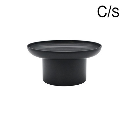 Šiaurės šalių plastikas, akrilas, apvalus laikymo padėklas, apvalus stovas, dėklas pyragas desertas, vaisiai duona, riešutai, keksiukų laikiklis darbastalio dekoras