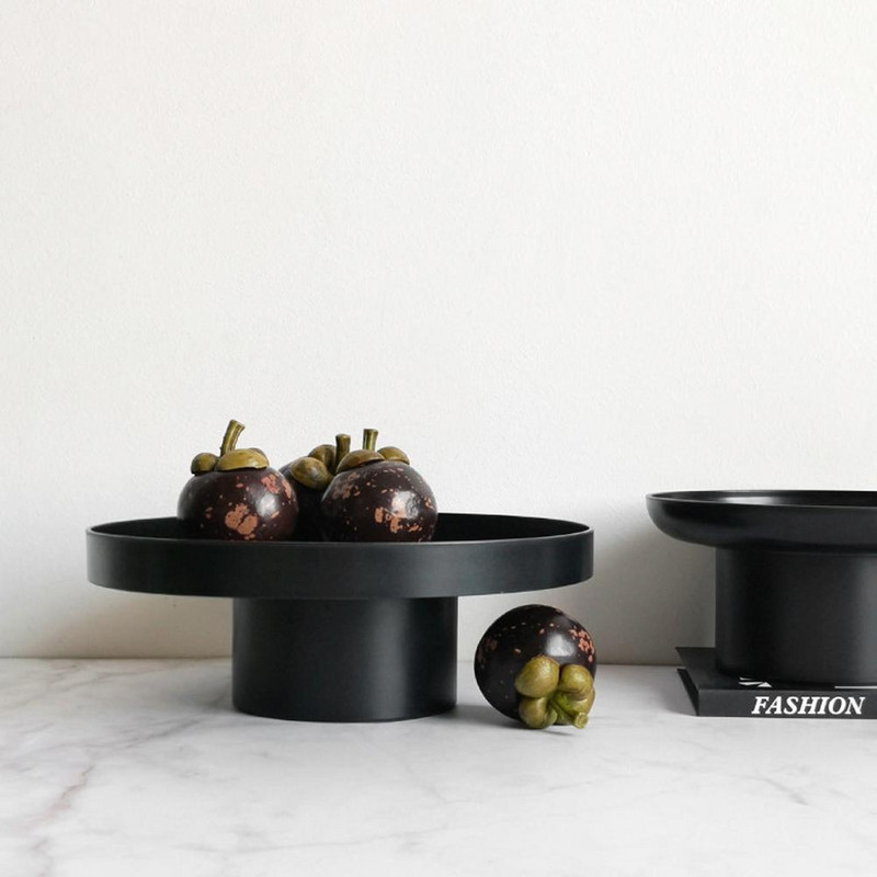 Šiaurės šalių plastikas, akrilas, apvalus laikymo padėklas, apvalus stovas, dėklas pyragas desertas, vaisiai duona, riešutai, keksiukų laikiklis darbastalio dekoras