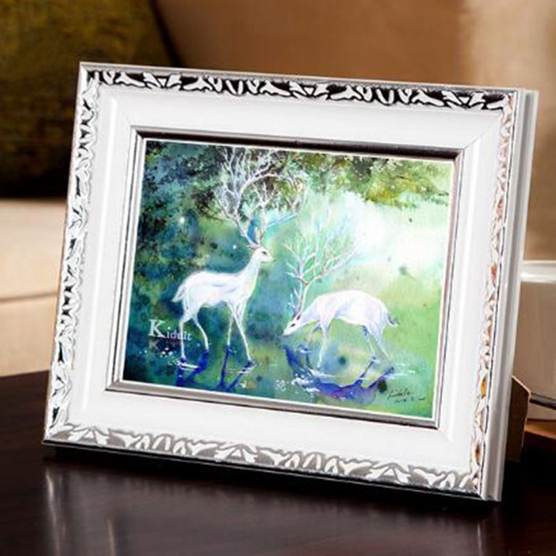 Eiropas stila dekoratīvās gleznošanas rāmis foto rāmis Retro rāmji mājas dekorēšanai rakstāmgalda noformējuma dāvana 6/7/8 collas/10 collas/A4