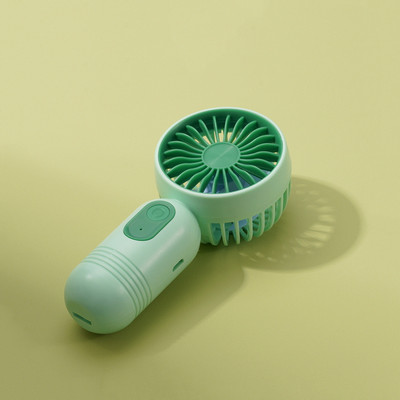 USB mini vēja enerģijas rokas ventilators Ērts un īpaši kluss ventilators Augstas kvalitātes pārnēsājams studentu biroja jauki mazi dzesēšanas ventilatori