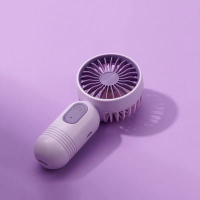 USB mini vēja enerģijas rokas ventilators Ērts un īpaši kluss ventilators Augstas kvalitātes pārnēsājams studentu biroja jauki mazi dzesēšanas ventilatori