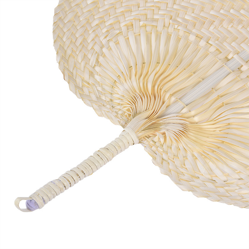 Dekoratīvie roku ventilatora salmi Ar rokām austs kāzu suvenīrs rokas mini mājas bambusa deju pārnēsājamas dāvanu ballītes kāzu piederumi