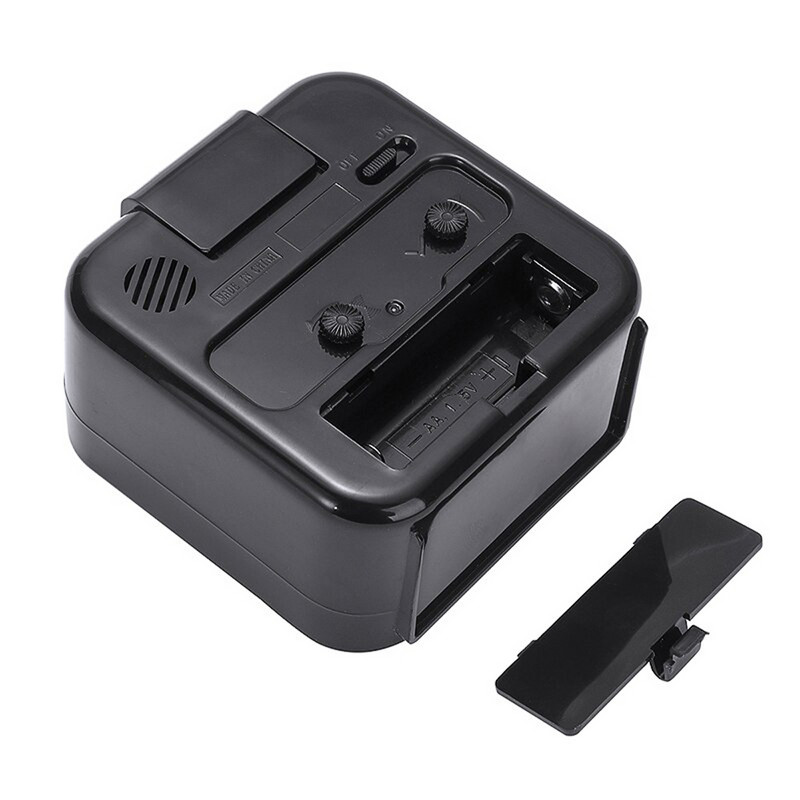 Analogie klusie modinātājpulksteņi Mazi klusi, nemierīgs analogais kvarca pulkstenis ar vieglu snaudu lieliem guļamiem Biroja guļamistabā