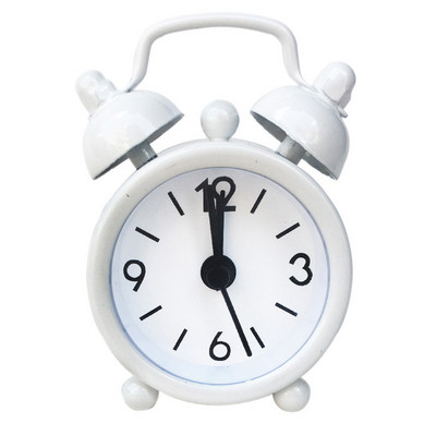 Uus mini äratuskell elektrooniline ümmargune number topeltkellaga laualaud Digitaalne kvartskell kodukaunistus Retro kaasaskantav adapterlaud