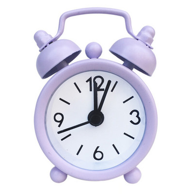 Uus mini äratuskell elektrooniline ümmargune number topeltkellaga laualaud Digitaalne kvartskell kodukaunistus Retro kaasaskantav adapterlaud