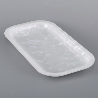 Akrilni držači za pladanj Organizator Pladanj Minimalistički umjetnički organizator nakita za spavaću sobu Poslijepodnevni pladnjevi za desert Dekoracija doma