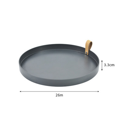 5 krāsu apaļa glabāšanas paplāte Guļamistabas galds Pārnēsājams Kosmētika Rotaslietas Dažādi Organizators Apaļš rotaslietu paplāte Gredzenu paplātes Uzglabāšana