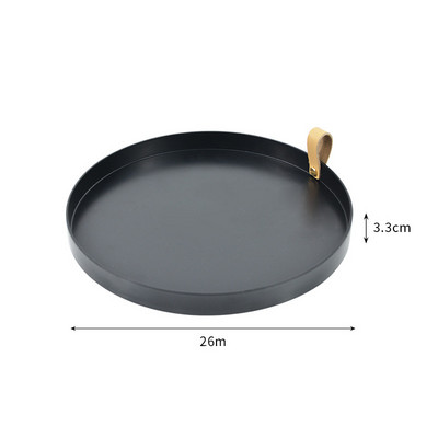 5 krāsu apaļa glabāšanas paplāte Guļamistabas galds Pārnēsājams Kosmētika Rotaslietas Dažādi Organizators Apaļš rotaslietu paplāte Gredzenu paplātes Uzglabāšana