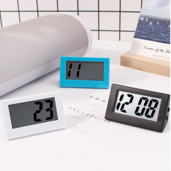 Αρχική Μίνι LCD ψηφιακό ρολόι ταμπλό Επιτραπέζιο Σίγαση φορητό ρολόι ηλικιωμένων Υπνοδωμάτιο Απλό μικρό ηλεκτρονικό ρολόι Ψηφιακό ρολόι