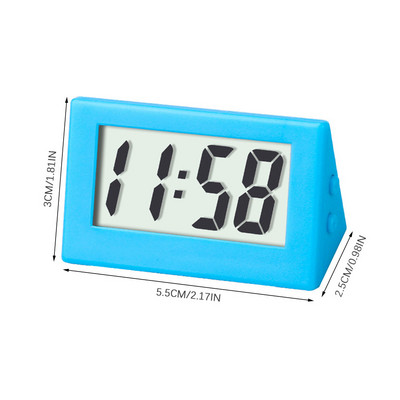Αρχική Μίνι LCD ψηφιακό ρολόι ταμπλό Επιτραπέζιο Σίγαση φορητό ρολόι ηλικιωμένων Υπνοδωμάτιο Απλό μικρό ηλεκτρονικό ρολόι Ψηφιακό ρολόι