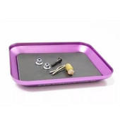 Paplātes magnētiskās skrūves daļas organizatora skrūvju turētāja rīks S mehāniskā uzgriežņa spilventiņa kvadrāts ar un priekš