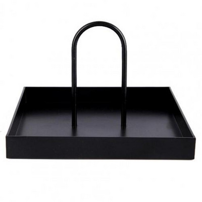 Stolna ladica za pohranu, nordijske plastične okrugle ladice za nakit, dnevni boravak, kuhinjski stol, poslužavnik za obroke, grickalice, tanjur s ručkom, uređenje doma