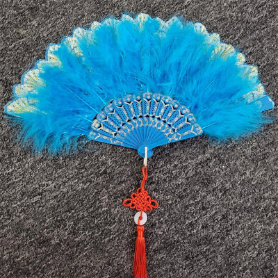 Radošs spalvu saliekams vēdeklis saldā pasaku meitene galma deju roku ventilators ar kulonu dāvanu kāzu ballītes dekorēšanai