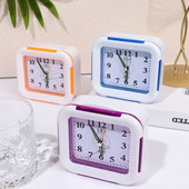 Ceas deșteptător cu cuarț cu lumină de noapte No Tick Snooze Ceasuri mici de noptieră