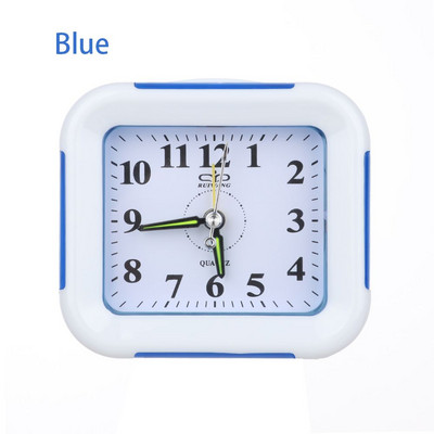 Ceas deșteptător cu cuarț cu lumină de noapte No Tick Snooze Ceasuri mici de noptieră