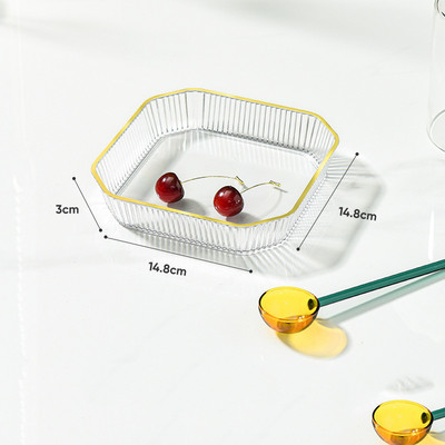 Paplātes apdares paplātes organizators Kosmētikas uzglabāšanas kaste Mājas apdares šķīvis augļiem kafijas tase Žāvētu augļu uzglabāšanas statīvs galddatora plaukts