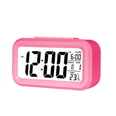 LED digitālais modinātājs liels displejs ar kalendāru mājas birojam ceļojumu galda pulkstenis elektroniskais bērnu pulkstenis modinātājs