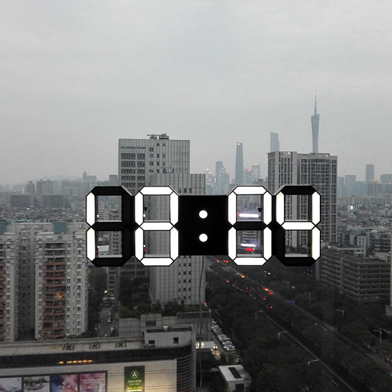 Ziemeļvalstu LED digitālais modinātājs sienas pulksteņi piekarināmi pulkstenis atlikšana galda pulkstenis kalendārs termometrs elektroniski viedie digitālie pulksteņi
