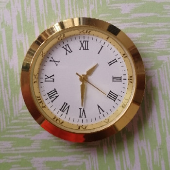 Ρολόι Quartz Movement Στρογγυλά ρολόγια Κεφαλή ένθετο Classic Clock Craft 85DA